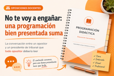 "No te voy a engañar: una programación bien presentada suma"